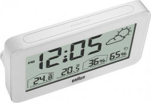 Stacja pogodowa Braun Braun BC 13 W DCF Digital Weather Station white 2