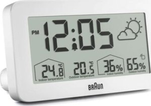 Stacja pogodowa Braun Braun BC 13 W DCF Digital Weather Station white 3