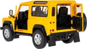 Rastar Land Rover Defender żółty RASTAR model 1:14 4