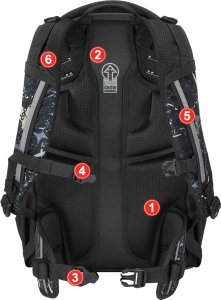 Hama COOCAZOO 2.0 plecak MATE, kolor: Reflective Splash 13