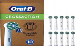 Końcówka Braun Braun Oral-B Pro CrossAction brush heads, pack of 10 (frustration-free outer packaging) 1