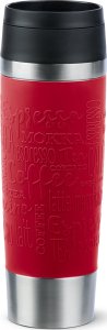Emsa TRAVEL MUG Classic Grande thermal mug (dark red/stainless steel, 0.5 liters) 5