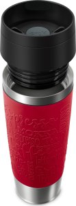 Emsa TRAVEL MUG Classic Grande thermal mug (dark red/stainless steel, 0.5 liters) 6