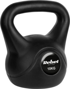 Kettlebell Rebel Active RBA-2315 bitumiczny 10 kg 2