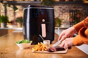 Frytkownica SEB OBH Nordica FW2018S0, Hot air fryer, 6.5 L, 8 person(s), 60 min, Single, Black 2