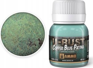 Vallejo Ammo: U-Rust - Copper Blue Patina (40 ml) 1