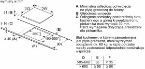Płyta grzewcza Bosch PIF612BB1E 6