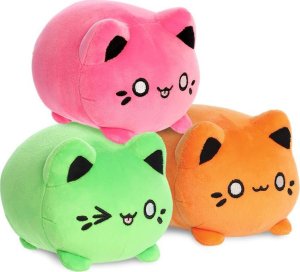 Symag Tasty Peach - Pluszowa maskotka 9 cm Kinetic Orange Meowchi 7