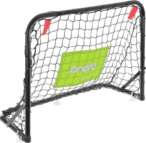 Enero ZESTAW 2 BRAMEK METALOWYCH Z SIATKĄ PIŁKA POMPKA 60X45X24CM ENERO 9