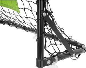 Enero ZESTAW 2 BRAMEK METALOWYCH Z SIATKĄ PIŁKA POMPKA 60X45X24CM ENERO 10