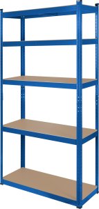 Rebel Tools Regał metalowy magazynowy 180x90x40 niebieski 3