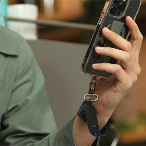 Uniq Vista uniwersalna smycz do telefonu 2w1 zielony/dark khaki 6