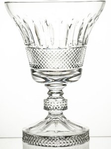 Crystal Julia Crystal Julia Miseczka owocarka kryształowa na nóżce 23,8 cm 1