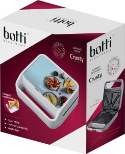 Opiekacz Botti Opiekacz do kanapek Botti Electronic Crusty Tost Clear 6