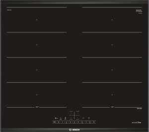 Płyta grzewcza Bosch Bosch Serie 6 PXX695FC5E, Black, Built-in, 60 cm, Zone induction hob, Glass-ceramic, 4 zone(s) 1