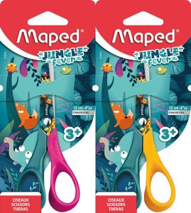 Maped Nożyczki szkolne Jungle Fever Vivo 12cm mix MAPED 5