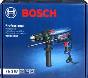 Wiertarka Bosch BOSCH. IMPACT DRILL. 750W GSB 1600 - STROKE 8
