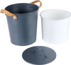 Jata Wiaderko do lodu metalowe szare 3,3 l 4