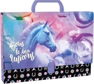 Derform Teczka twarda z r±czk± Jednorożec 15 DERFORM 2