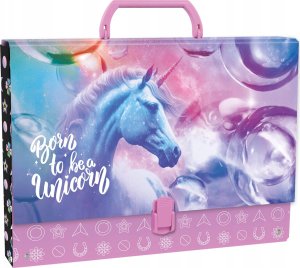 Derform Teczka twarda z r±czk± Jednorożec 15 DERFORM 3