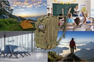 Plecak turystyczny Trizand 23243 26 l Zielony 15