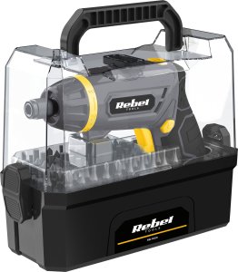 Rebel Wkrętarka akumulatorowa 4V - zestaw 6