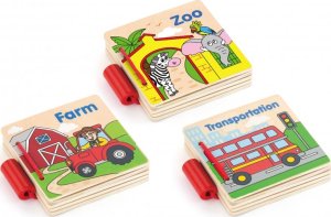 Viga Toys Viga Moja Pierwsza Książeczka Drewniana 1 szt. 3