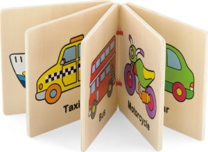Viga Toys Viga Moja Pierwsza Książeczka Drewniana 1 szt. 4