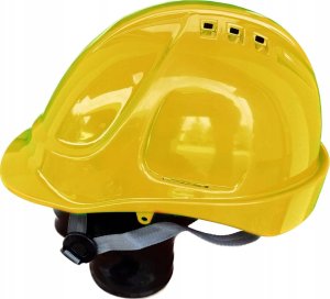 Consorte Kask Hełm Roboczy Thor Budowlany 4Pkt Żółty Yellow Consorte Thor Y 5901832511502 1