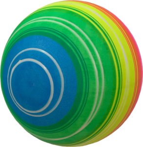 Enero PIŁKA GUMOWA ENERO RAINBOW 26CM 2
