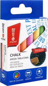 MemoBe Kreda tablicowa kolorowa 12szt MemoBe 9