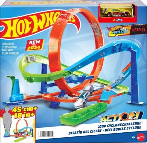 Mattel Hot Wheels Loop Cyclone Challenge, race track 1