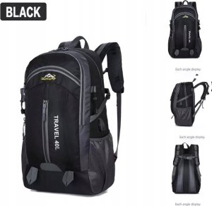 Plecak turystyczny vidaXL Plecak turystyczny Admir 16183 306 czarny 2