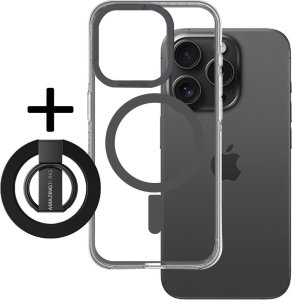 Etui Amazing Thing Etui Titan Pro Mag Ring Grip Case Ip156.1Ptrbk Do Iphone 15 Pro Czarny 1