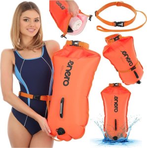 Enero Dmuchana bojka deska asekuracyjna sucha kieszeń 2w1 Enero 72x36cm 7