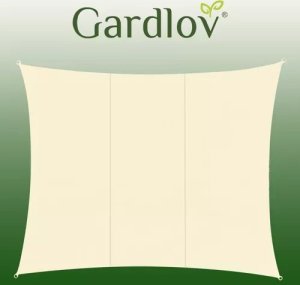 Gardlov Żagiel przeciwsłoneczny 4x3m- beżowy 23144 3