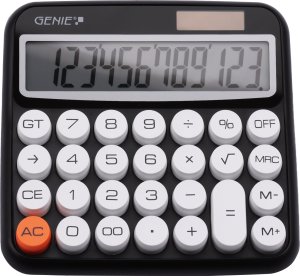 Kalkulator Genie 612BK Kalkulator czarny 2