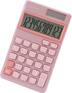 Kalkulator Genie Taschenrechner 212P pink 2