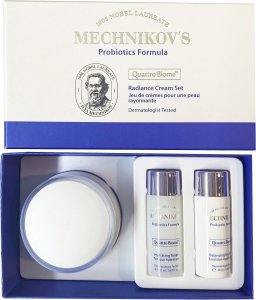 Holika Holika HOLIKA HOLIKA_SET Mechnikov's Probiotics Formula krem do twarzy 55ml + emulsja 20ml + toner 20ml 1