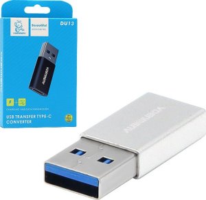Adapter USB Vega USB-C - USB Srebrny 1