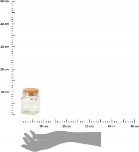 Home Styling Collection Szklany słoik do przechowywania, 160 ml 3