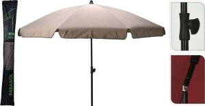 Rojaplast Parasol ogrodowy, Ø 185 cm 2