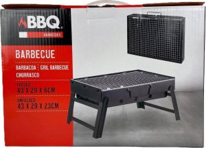 ProGarden Składany grill węglowy, prostokątny 4