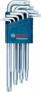 Bosch ZESTAW KLUCZY TORX 9 EL. (1 OP) 1