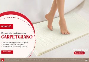 Zwoltex Dywanik łazienkowy 50x70cm grafitowy 2