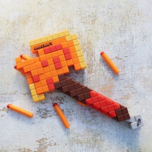 Nerf NERF Minecraft Blaster Firebrand 8