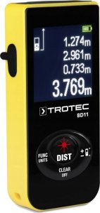Dalmierz laserowy Trotec Cyfrowy laserowy miernik odległości TROTEC BD11 2