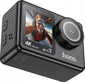 Kamera Hoco HOCO kamera sportowa z dwoma wyświetlaczami 1,3" + 2" 4K/30fps DV101 czarna 1