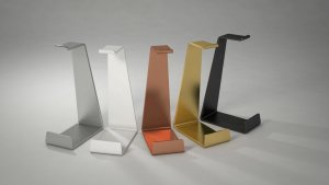 MultiBrackets Multibrackets M Headset Holder Table stand Brass, Headphone holder, Brass, 768 g, Brass 9