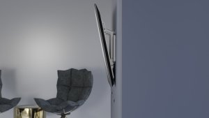 MultiBrackets Multibrackets M Universal Wallmount Tilt Small, 61 cm (24"), 139.7 cm (55"), 50 kg, 50 x 50 mm, 200 x 200 mm, Black 20